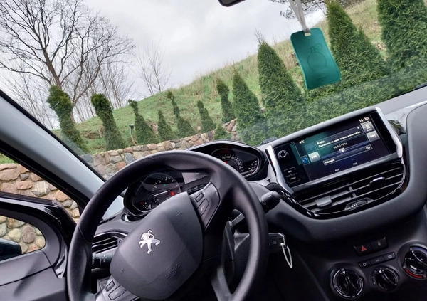 Peugeot 208 cena 24900 przebieg: 109411, rok produkcji 2017 z Czarnków małe 704